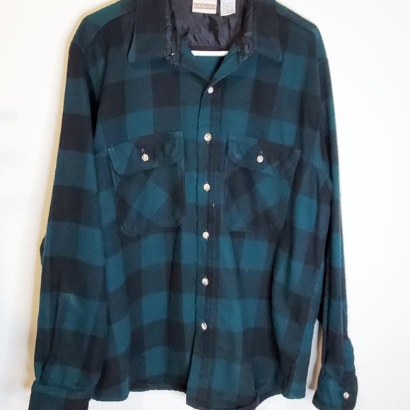 Field & Stream Men's Flannel Button Front Shirt - Picture 1 of 5